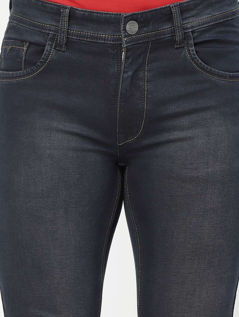 mens slim fit plain jeans - 19047025 -  Standard Image - 4