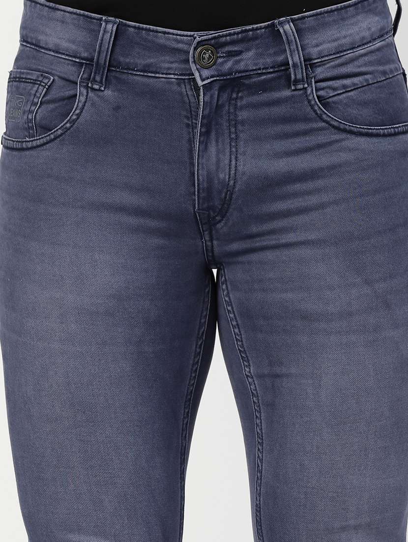 mens skinny fit plain jeans - 19047035 -  Standard Image - 4