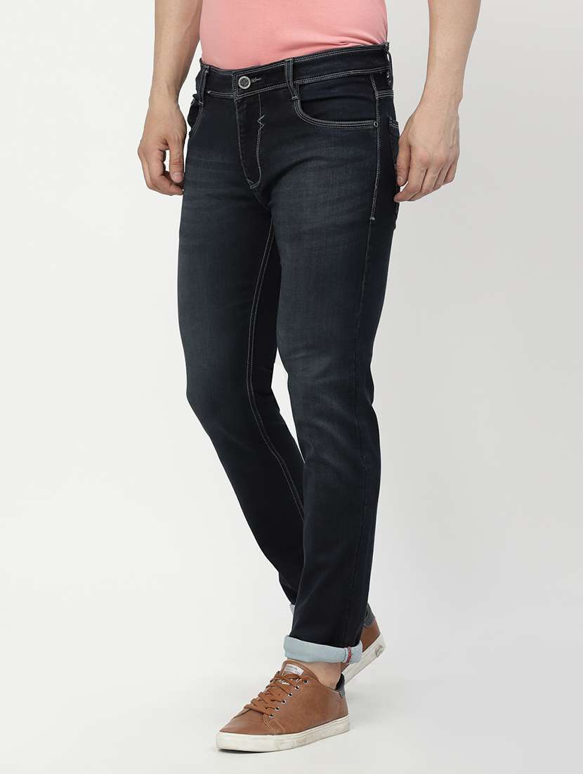 mid rise washed denim jean - 19047044 -  Standard Image - 1