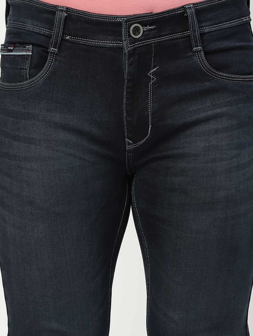 mid rise washed denim jean - 19047044 -  Standard Image - 4