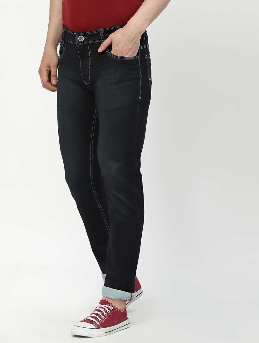 mid rise washed denim jean - 19047046 -  Standard Image - 1
