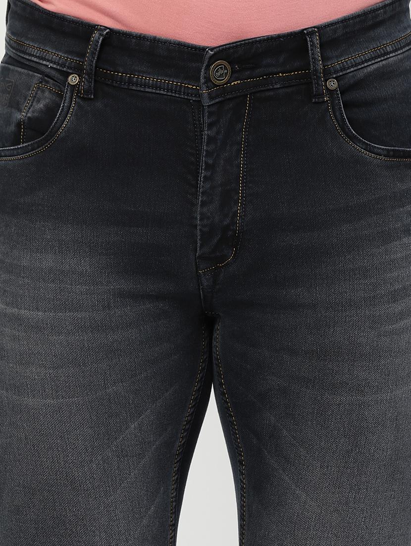 mens slim fit plain jeans - 19047050 - Standard Image - 4