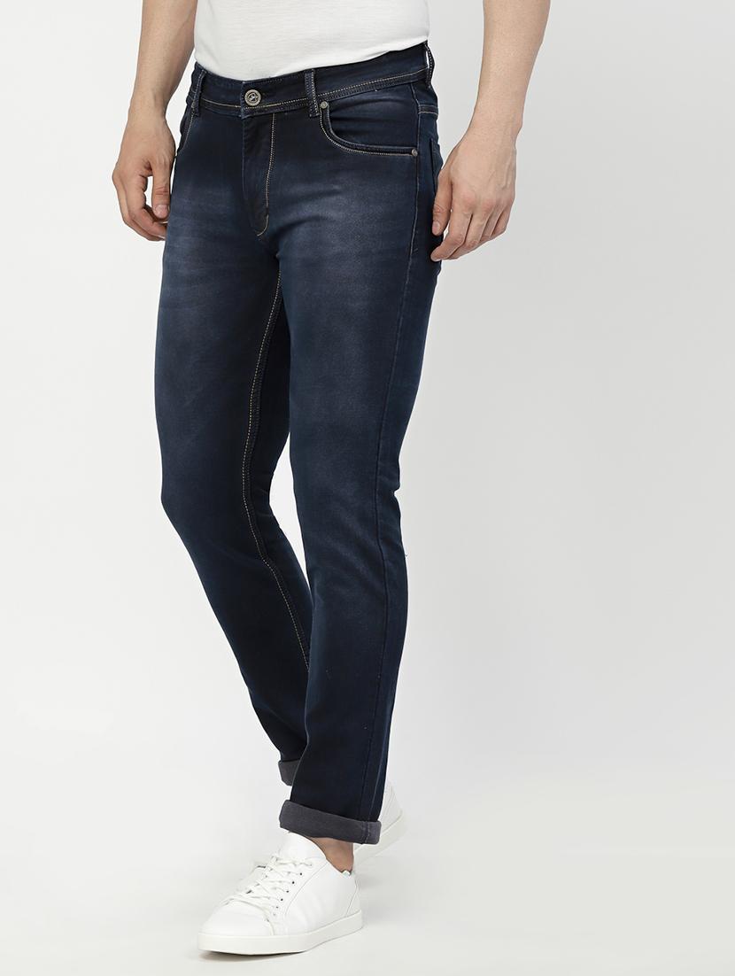 mens slim fit plain jeans - 19047053 - Standard Image - 1