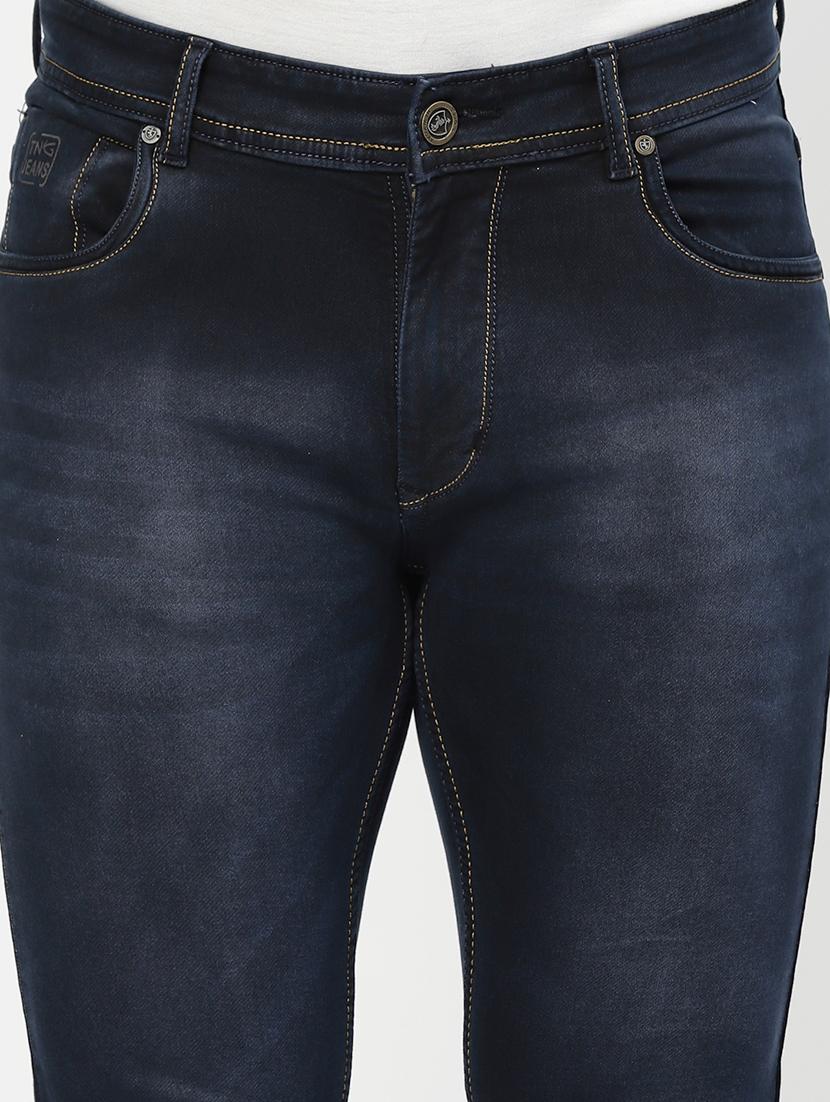 mens slim fit plain jeans - 19047053 - Standard Image - 4