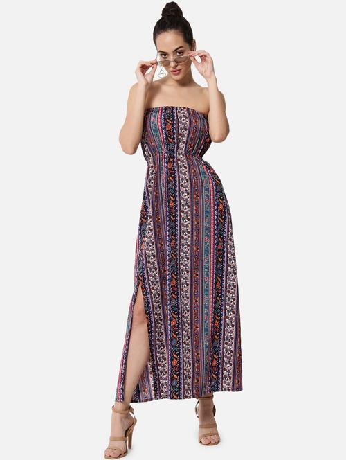 women's tube tie & dye dress - 19082711 - Standard Image - 0