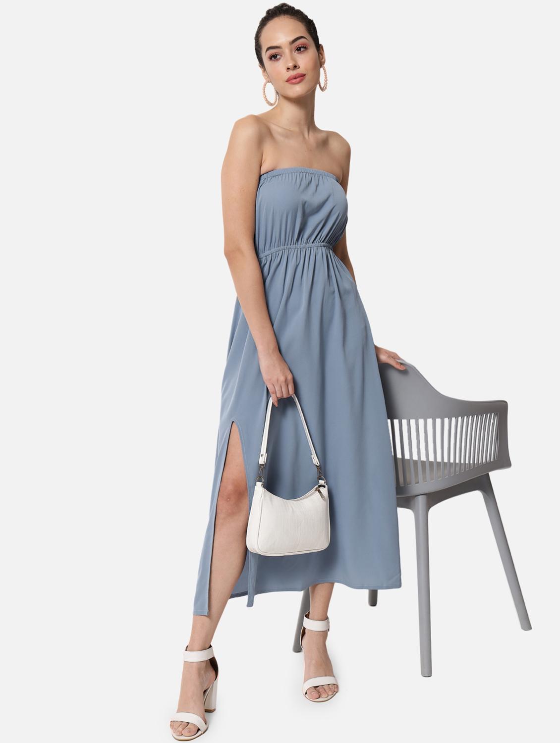 women's tube solid dress - 19082713 - Zoom Image - 0