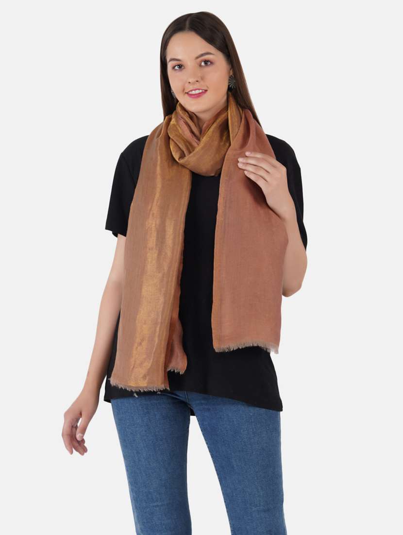 women's self design print stole - 19082852 - Standard Image - 4