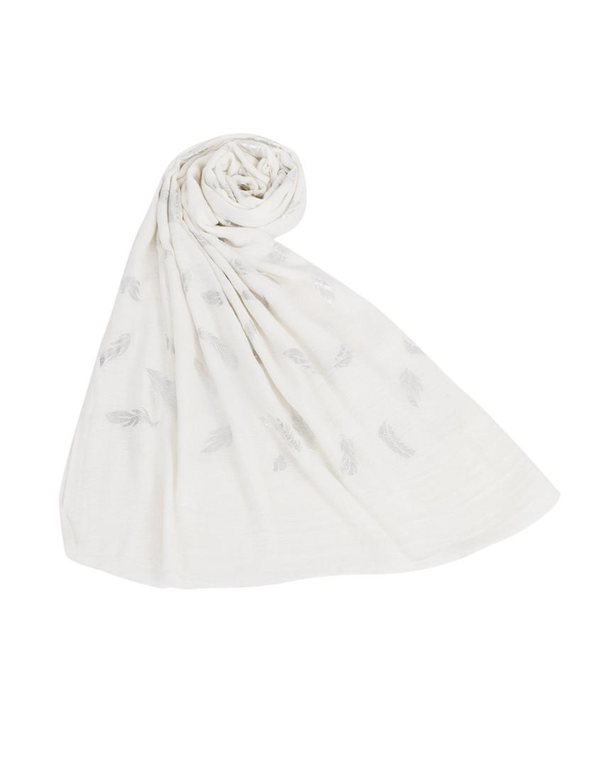 women's foil print print stole - 19082854 - Standard Image - 4