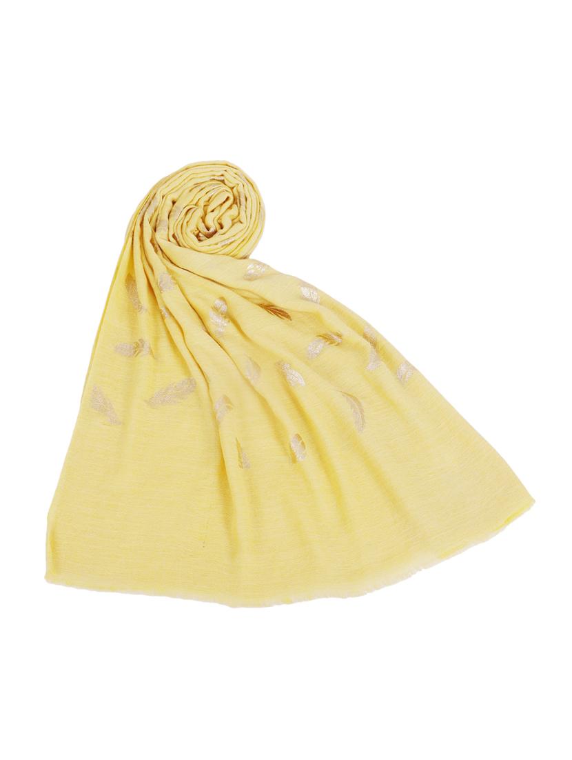women's foil print print stole - 19082855 - Standard Image - 4