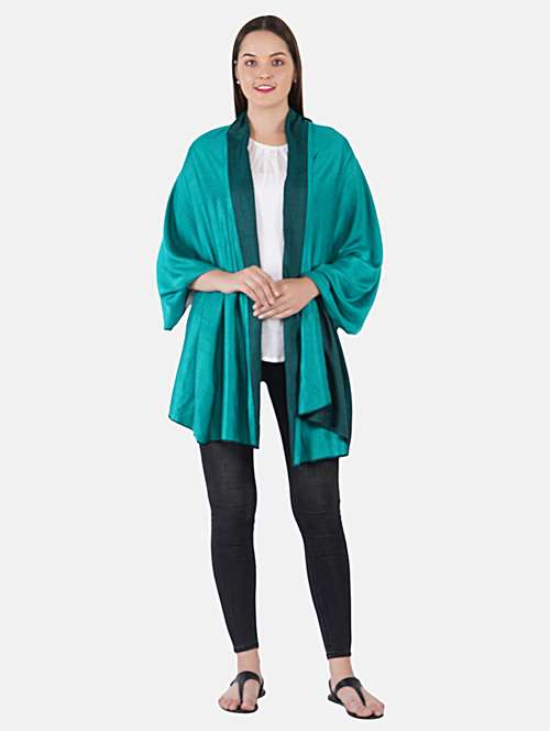 multi colored pure silk scarf - 19082869 -  Standard Image - 0