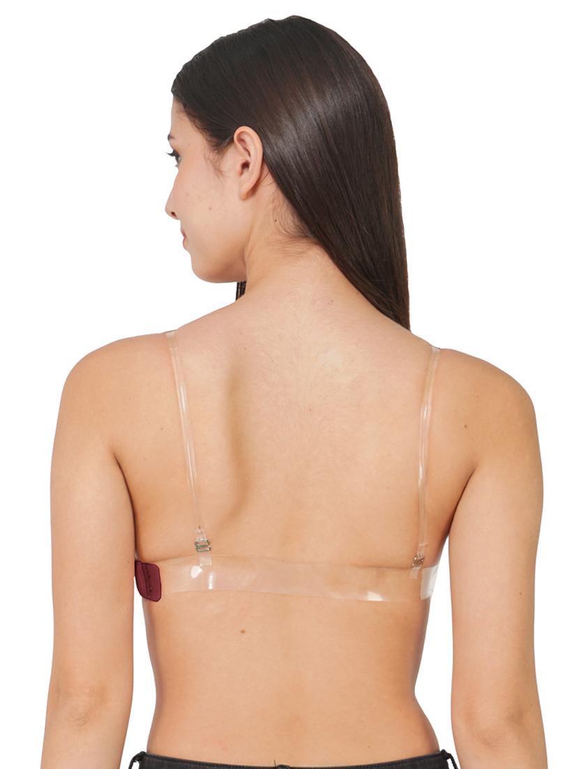 pack of 2 multi colored solid backless bra - 19083171 - Standard Image - 6