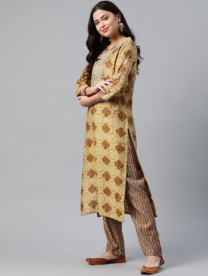 kurta pant dupatta set - 19083863 - Standard Image - 1