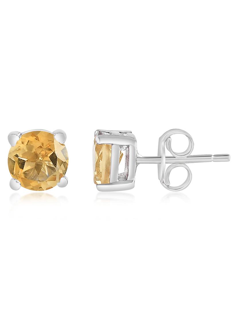 silver plated drop earring - 19085236 - Standard Image - 1