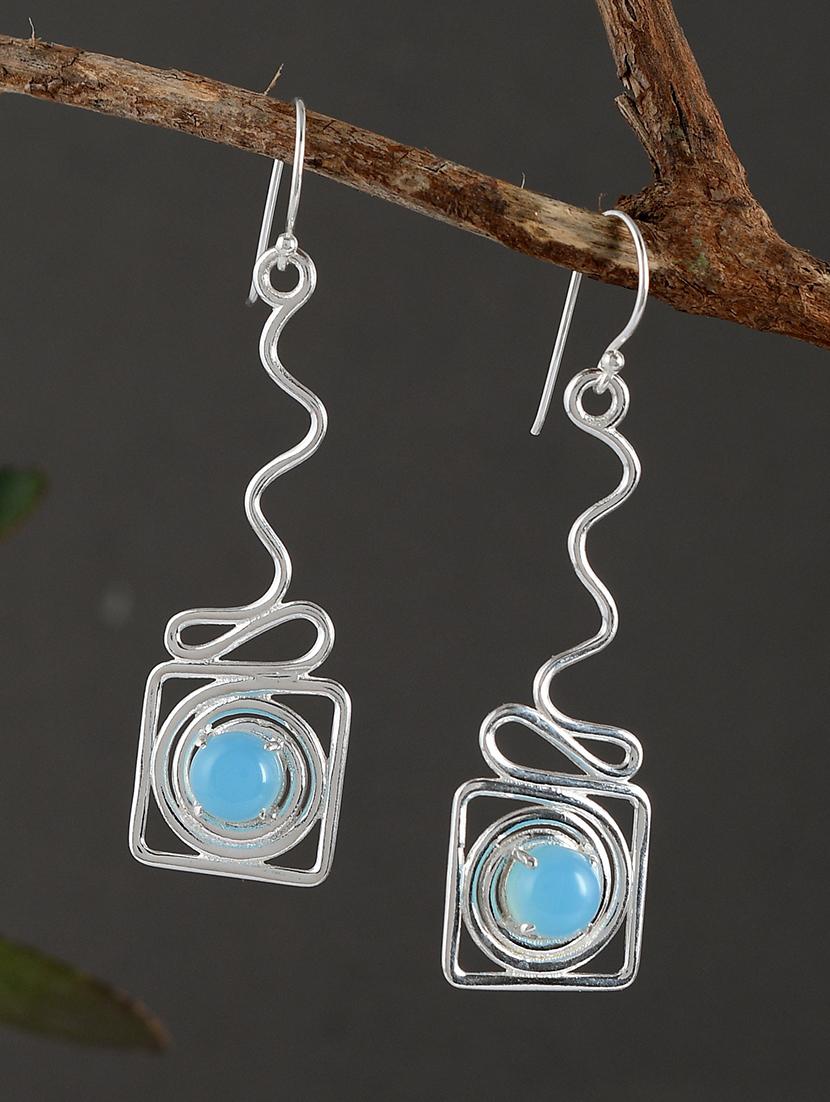 silver plated dangle earring - 19085242 -  Zoom Image - 0