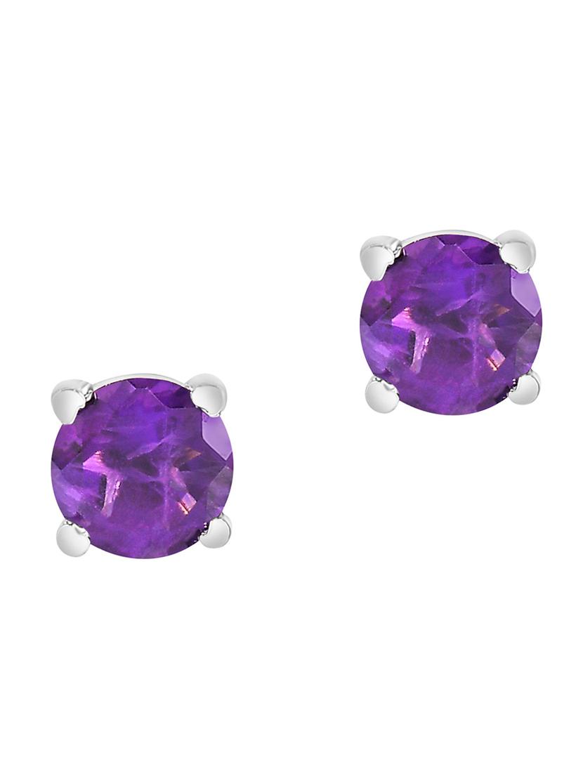 silver plated stud earring - 19085278 - Zoom Image - 0
