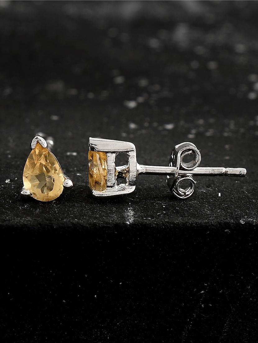 silver plated stud earring - 19085294 -  Zoom Image - 0