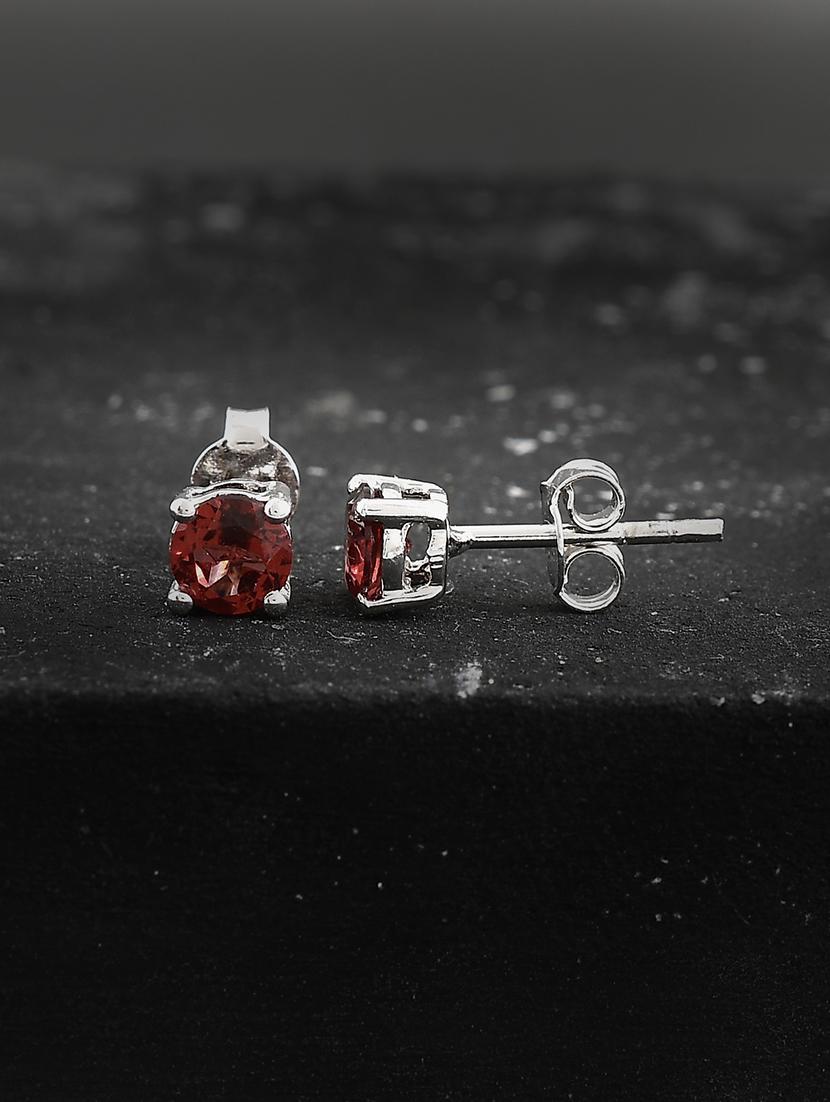 silver plated stud earring - 19085336 -  Zoom Image - 0