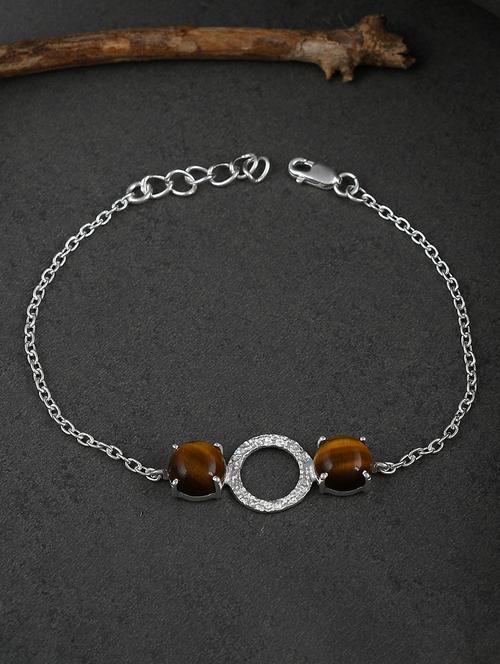 silver colored metal bangle - 19085366 -  Standard Image - 0