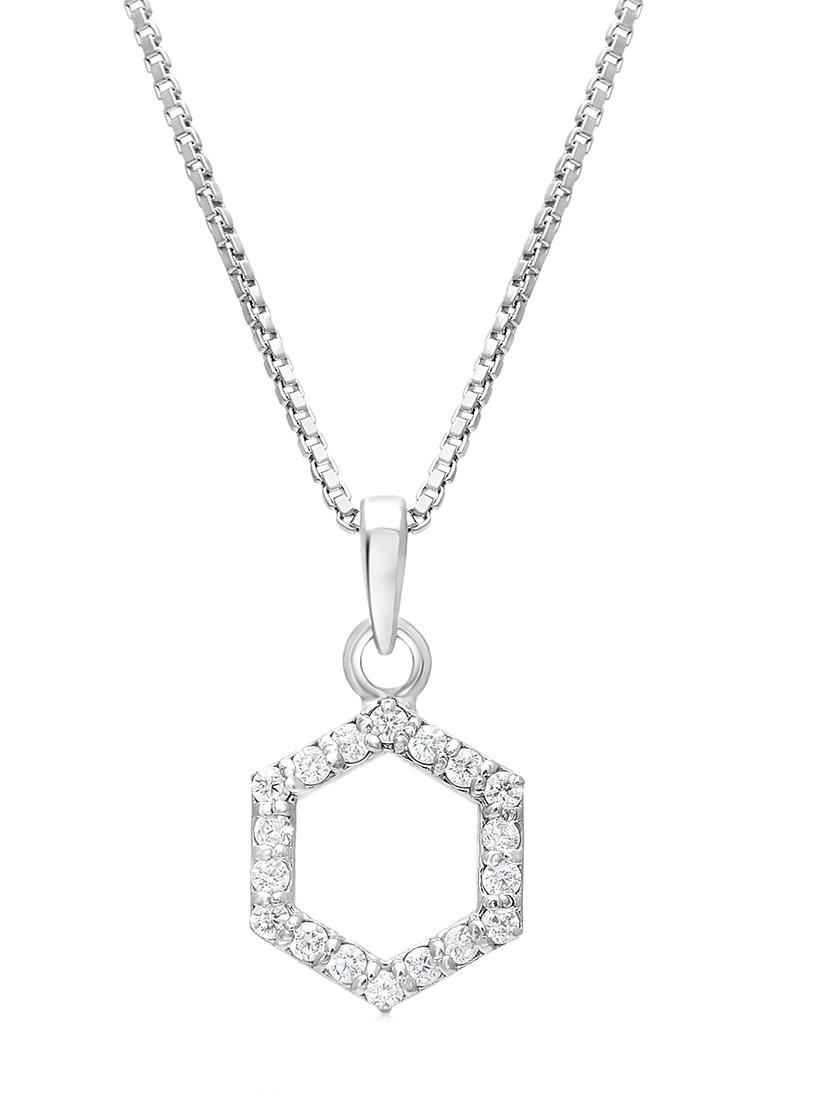 silver colored metal pendant - 19085418 - Standard Image - 1