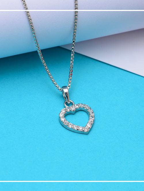 silver metal pendant - 19085448 - Standard Image - 0