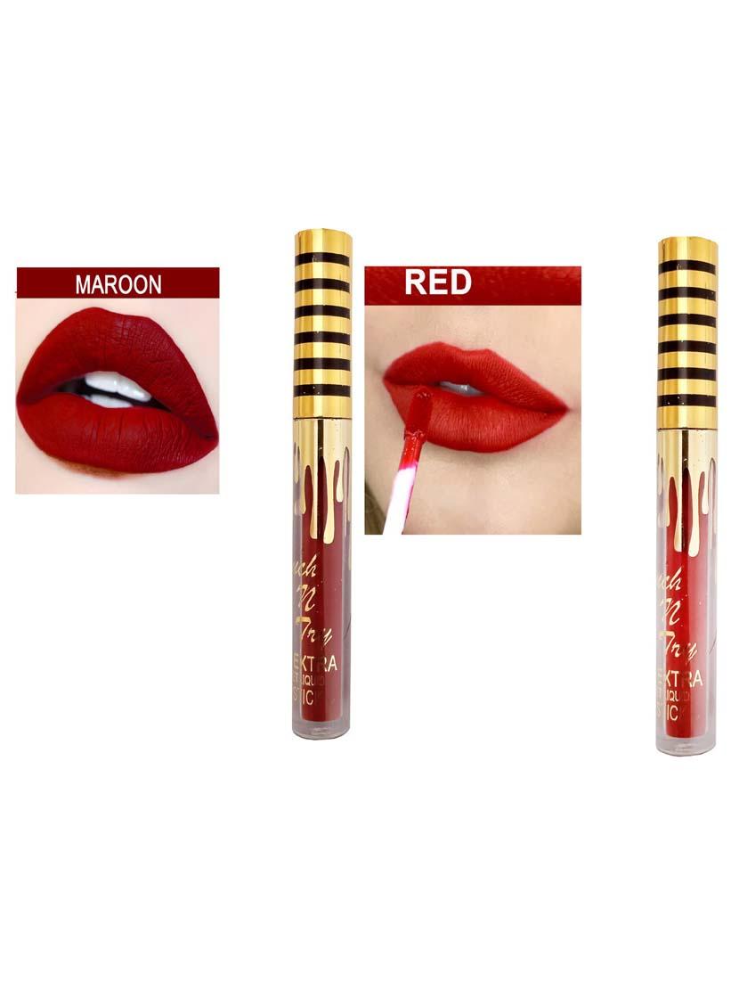 7 seas liquid red & maroon lipstick set of 2 - 19085655 - Zoom Image - 0