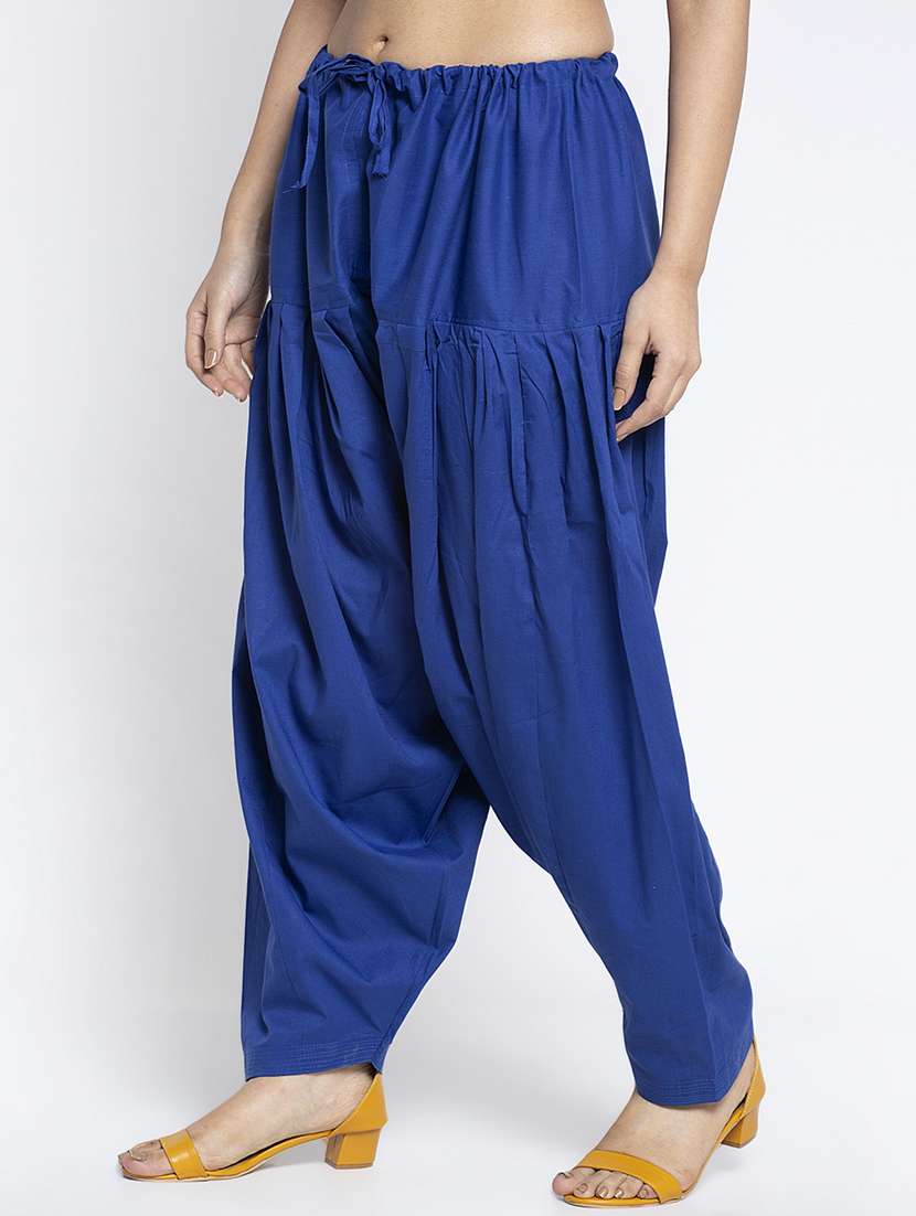 mid rise solid salwar  - 19085749 -  Standard Image - 1