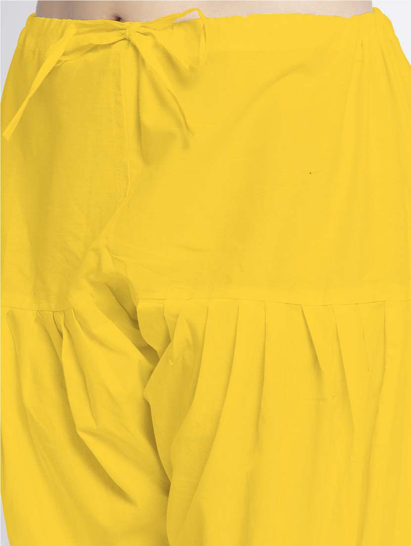 mid rise solid salwar - 19085750 - Standard Image - 4
