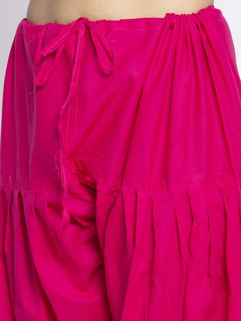 mid rise solid salwar - 19085751 - Standard Image - 4