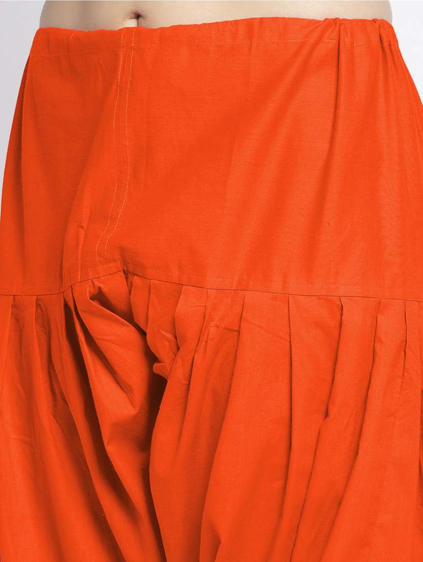 mid rise solid salwar - 19085752 - Standard Image - 4