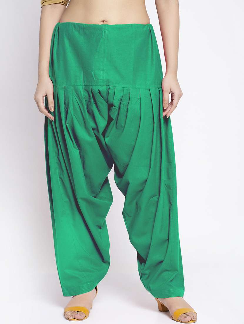 mid rise solid salwar 