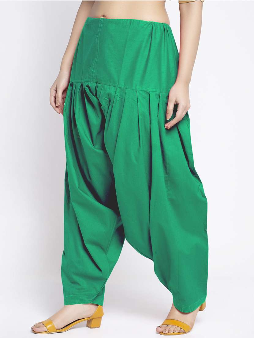 mid rise solid salwar  - 19085755 -  Standard Image - 1