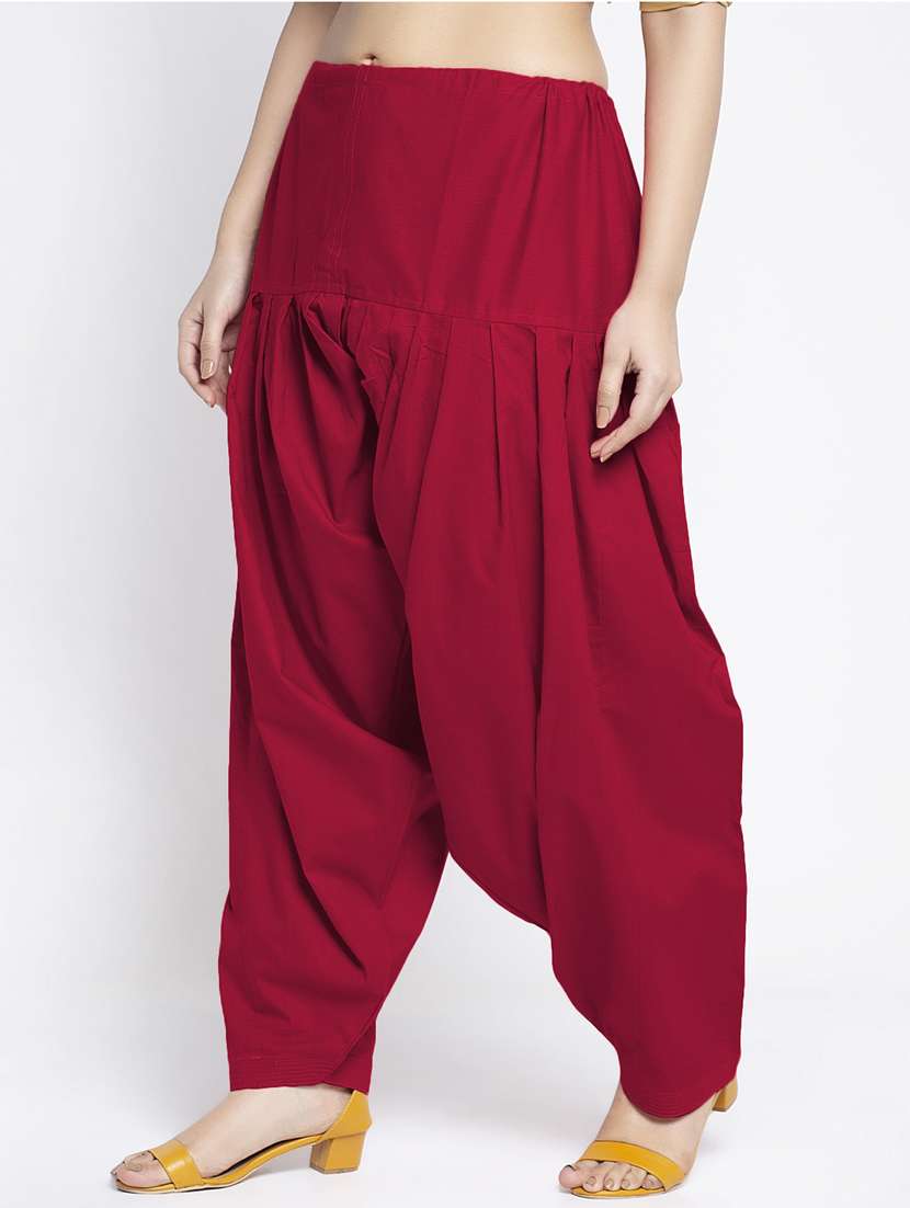mid rise solid salwar  - 19085756 -  Standard Image - 1