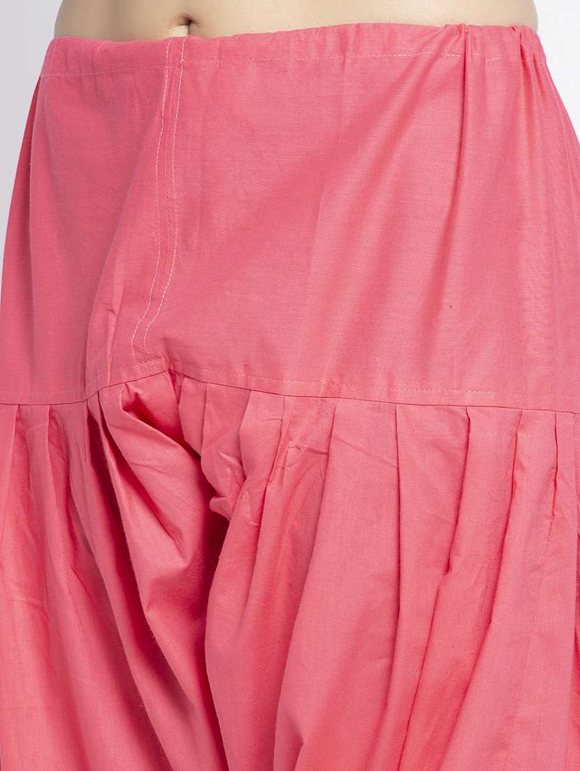 mid rise solid salwar - 19085757 - Standard Image - 4
