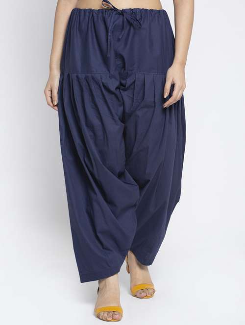 mid rise solid salwar  - 19085759 -  Standard Image - 0