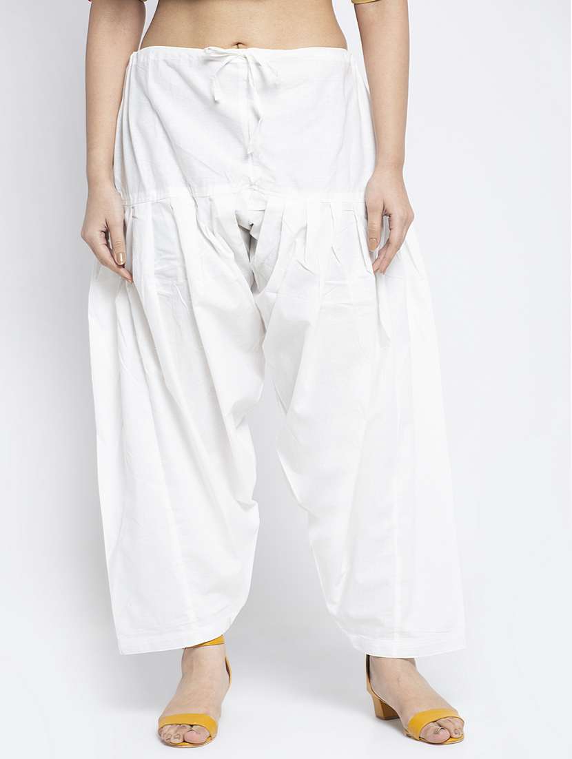 mid rise solid salwar 