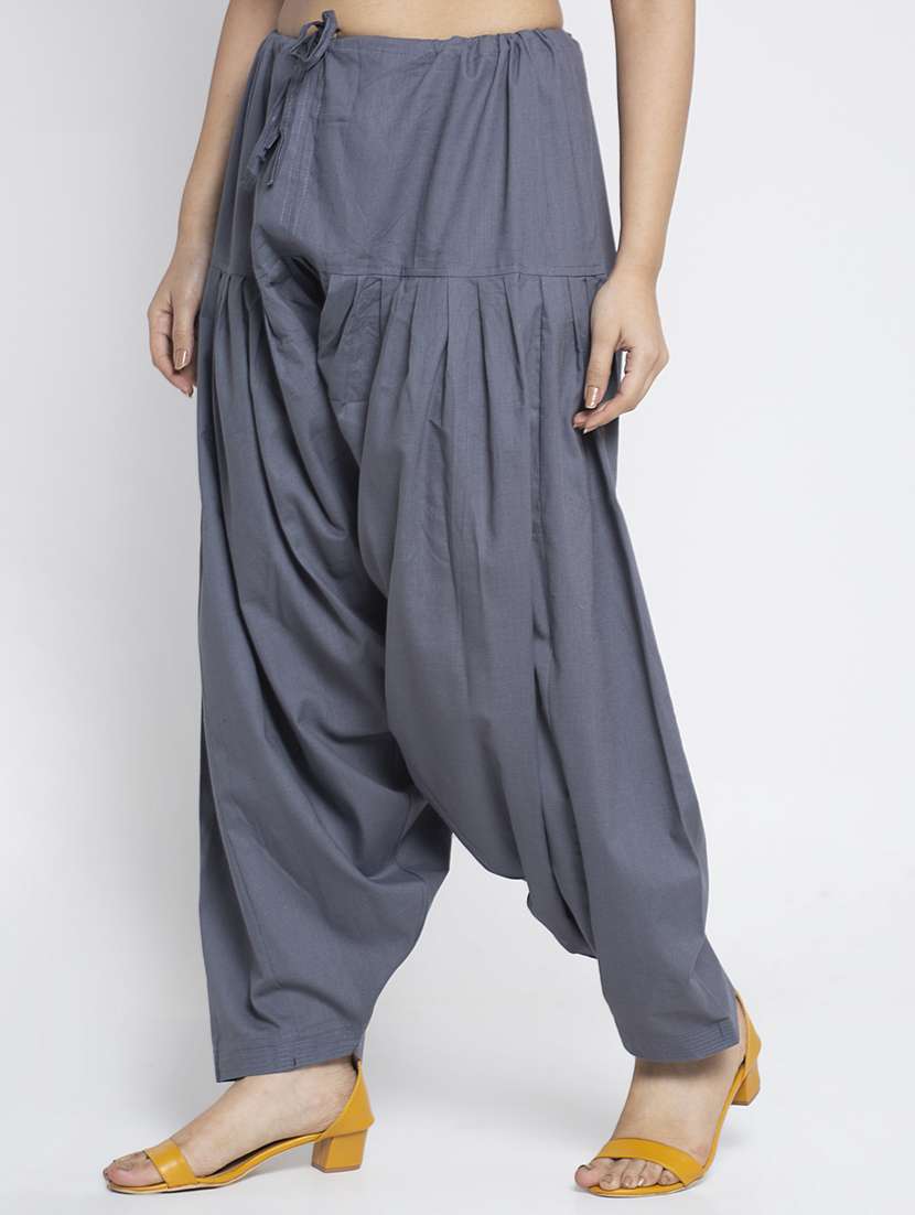 pack of 2 mid rise solid salwar - 19085785 - Standard Image - 4