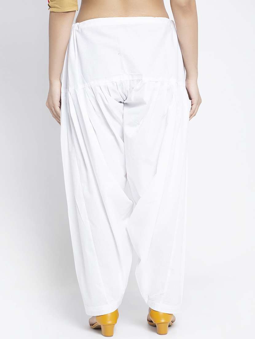 pack of 2 mid rise solid salwar  - 19085786 -  Standard Image - 4