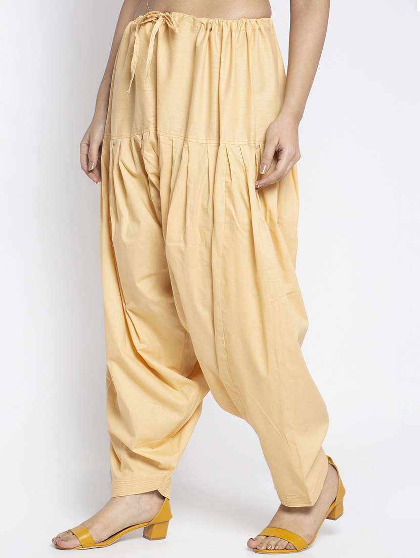 pack of 2 mid rise solid salwar  - 19085807 -  Standard Image - 4