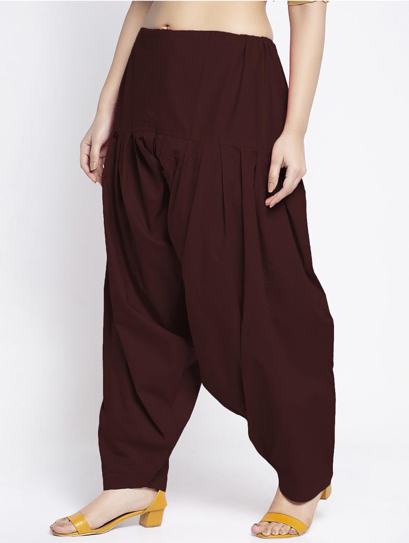 pack of 2 mid rise solid salwar - 19085814 - Standard Image - 4