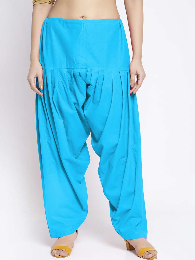 pack of 2 mid rise solid salwar  - 19085817 -  Standard Image - 1