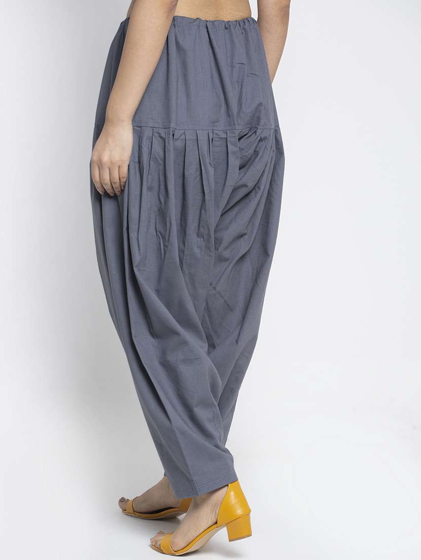 pack of 2 mid rise solid salwar  - 19085820 -  Standard Image - 4