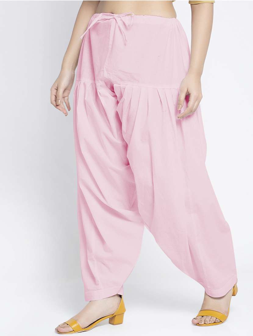 pack of 2 mid rise solid salwar  - 19085824 -  Standard Image - 4