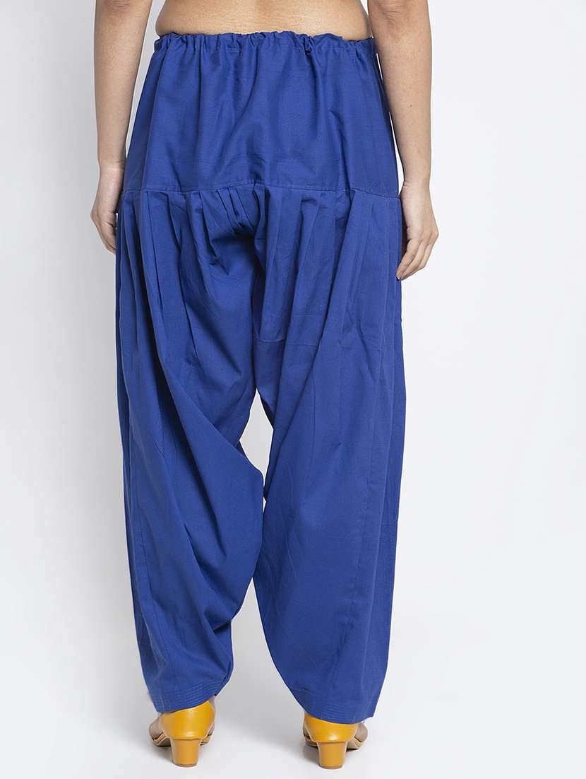 pack of 2 mid rise solid salwar  - 19085839 -  Standard Image - 4