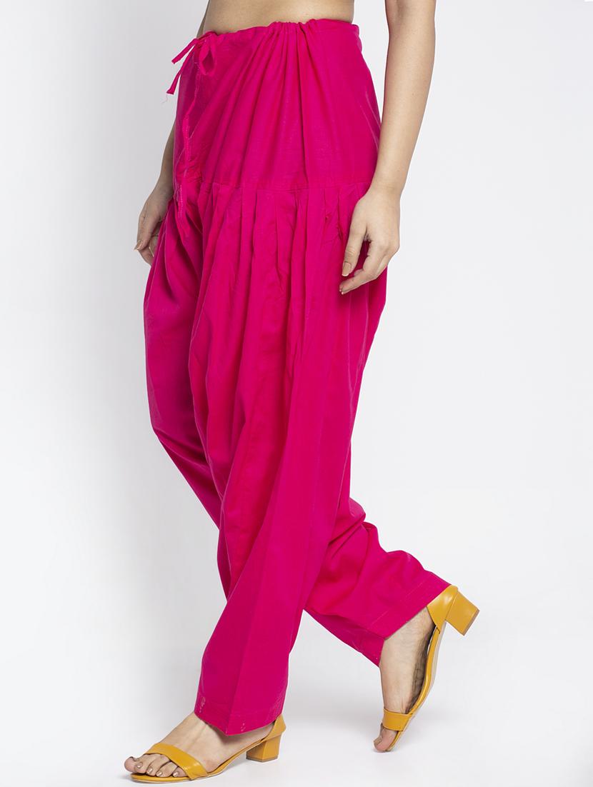 pack of 2 mid rise solid salwar - 19085850 - Standard Image - 4