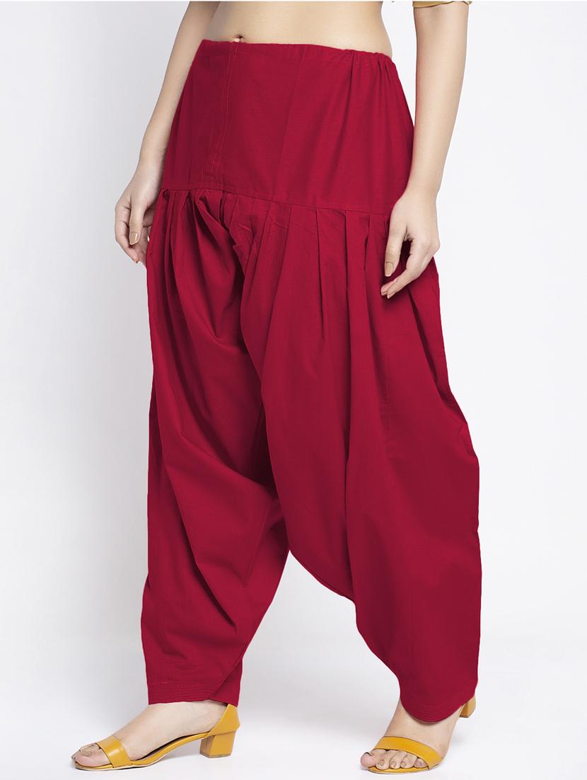 pack of 2 mid rise solid salwar - 19085855 - Standard Image - 4
