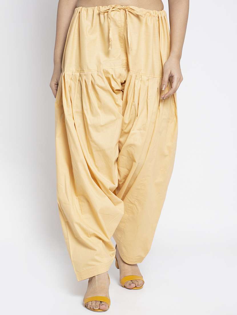 pack of 2 mid rise solid salwar  - 19085864 -  Standard Image - 1