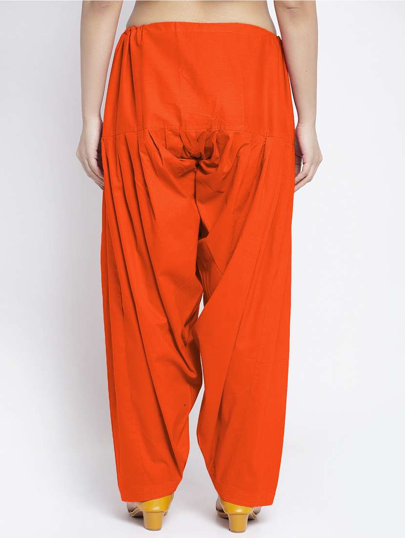 pack of 2 mid rise solid salwar  - 19085882 -  Standard Image - 4