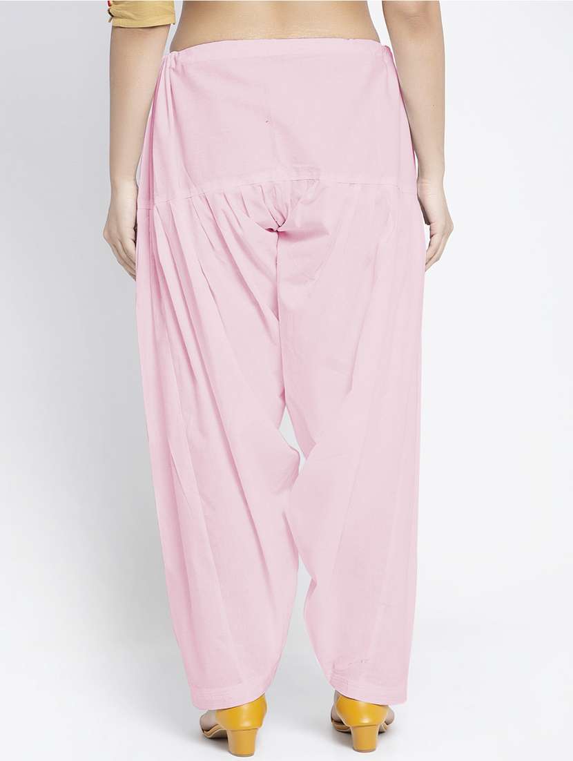 pack of 2 mid rise solid salwar  - 19085898 -  Standard Image - 4