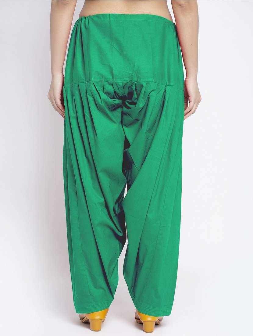 pack of 2 mid rise solid salwar  - 19085909 -  Standard Image - 4