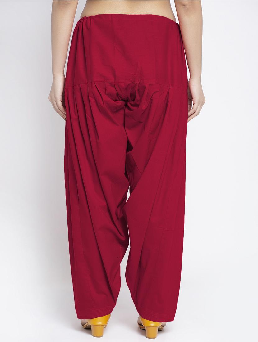 pack of 2 mid rise solid salwar - 19085917 - Standard Image - 4